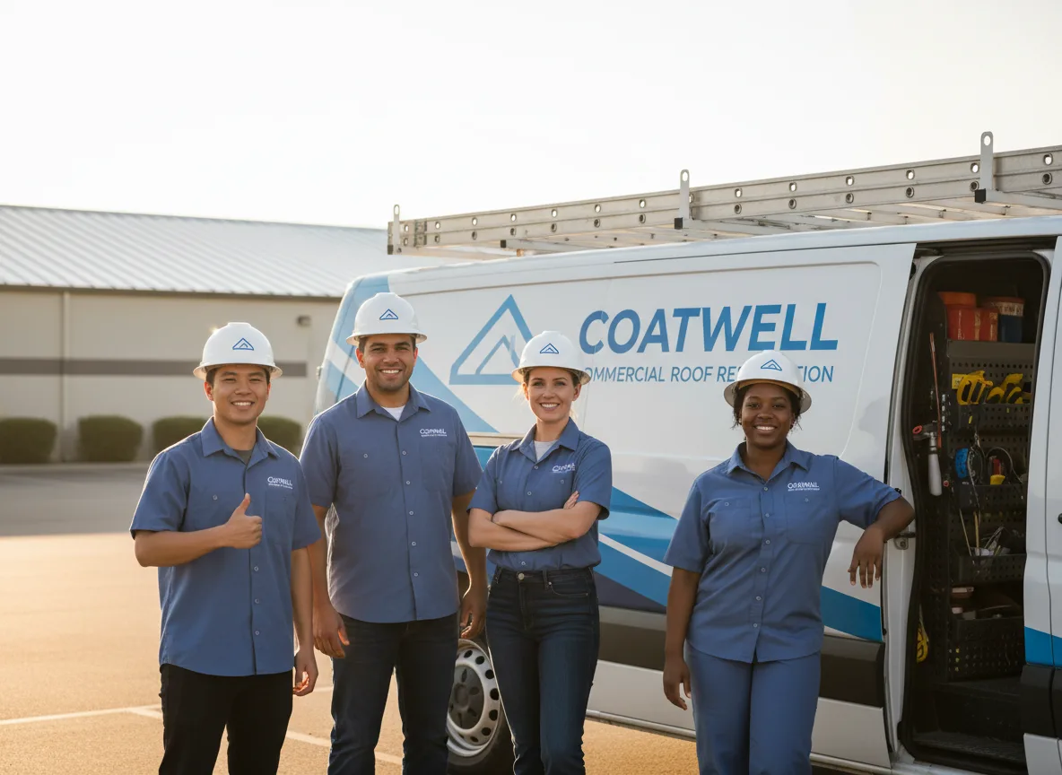 Commercial roof coating company in Trout Creek, MI